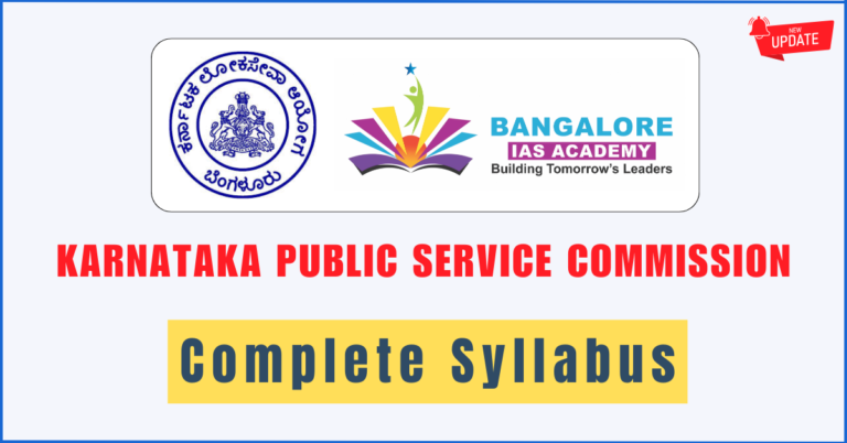 KPSC Syllabus